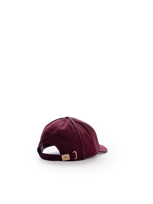 Cappello da baseball con logo Elisabetta Franchi | CL21F57E2CG3